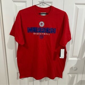 NBA Clippers Shirt Red NWT